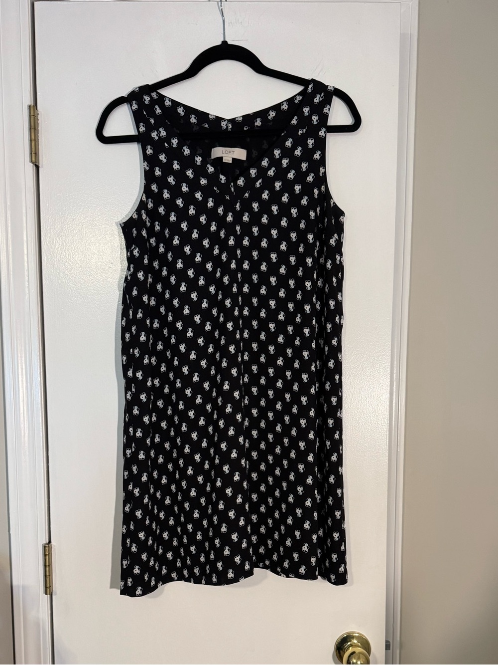LOFT Dress mini flowy feminine comfy business  casual work office date night